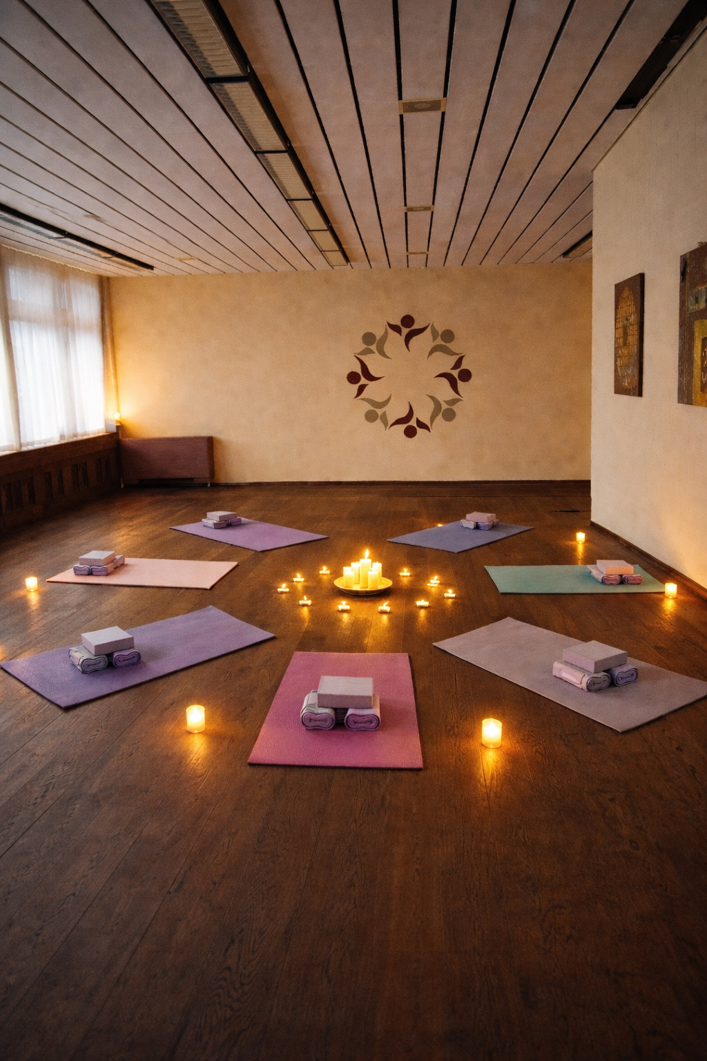 Entspanne bei Yoga und Meditation, sowie in diversen Seminaren in dieser wunderschönen Oase.
